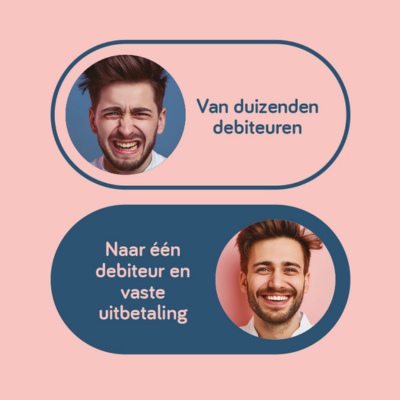 Debiteur en vaste uitbetaling 