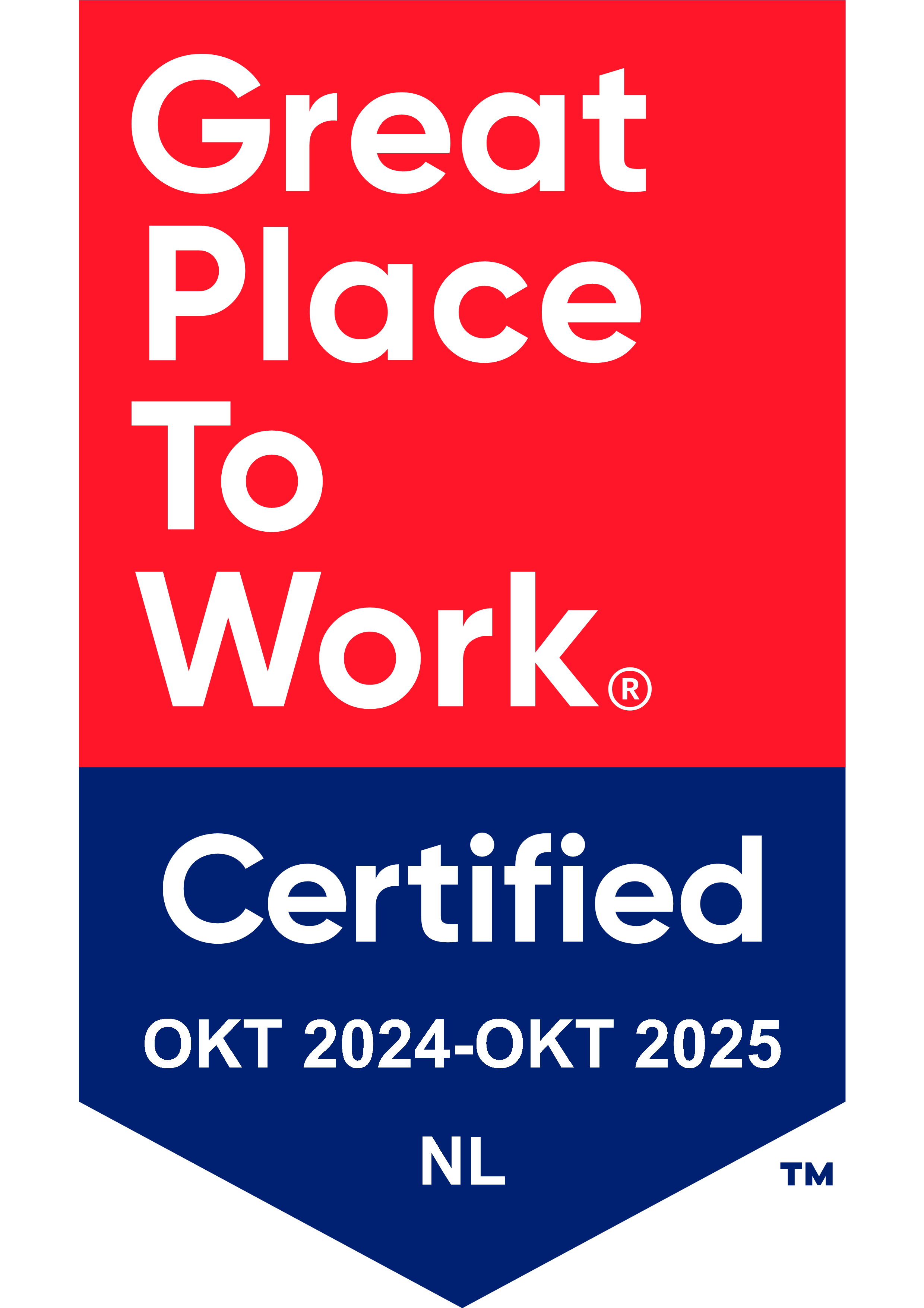 Great Place to Work Certificaat